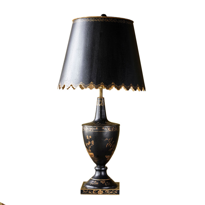 Hand Painted Toile Lamp