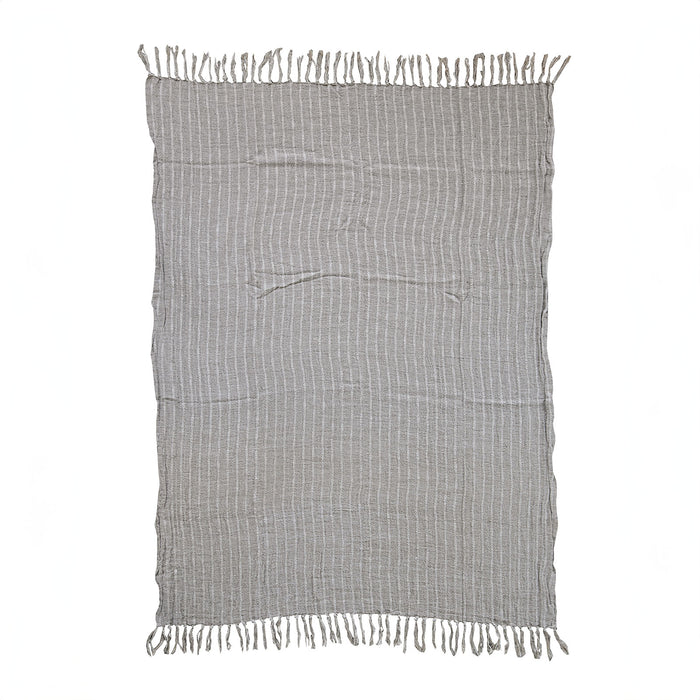 Verviers Handwoven 100% Linen Throw