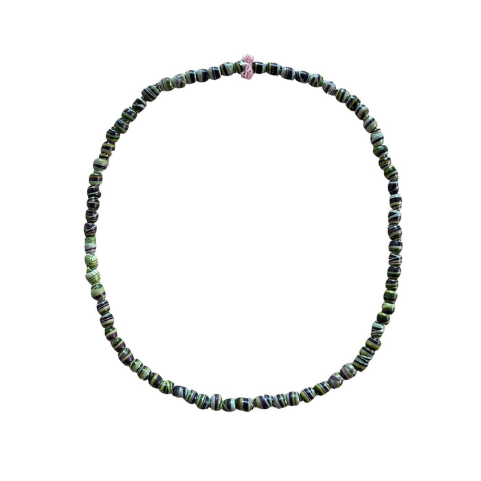 Recycled Cassette Tape Bead Strand Mixed
