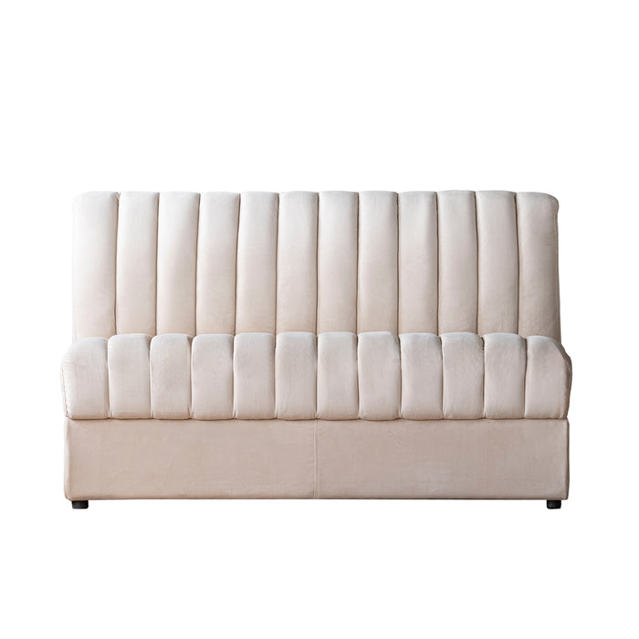 Estelle Modular Sofa, Oatmeal, Straight