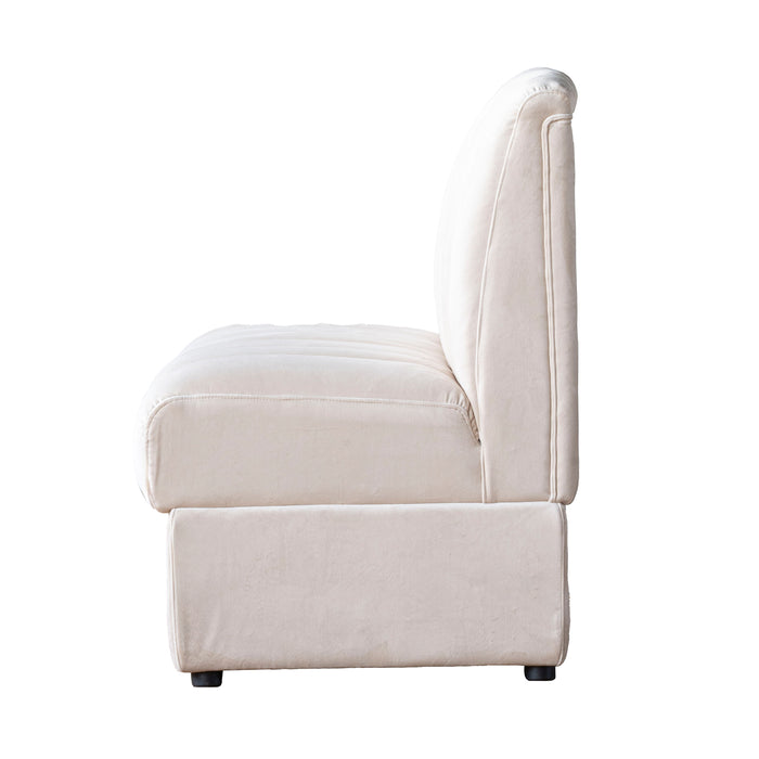 Estelle Modular Sofa, Oatmeal, Straight