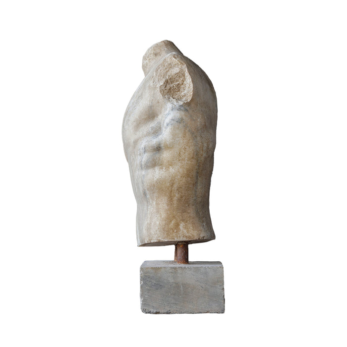 Carved Marble Torso
