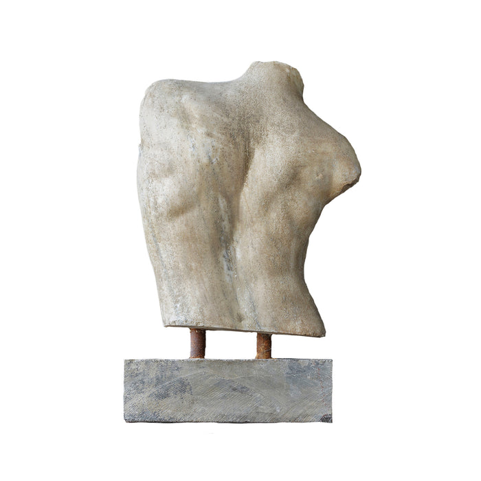 Carved Marble Torso