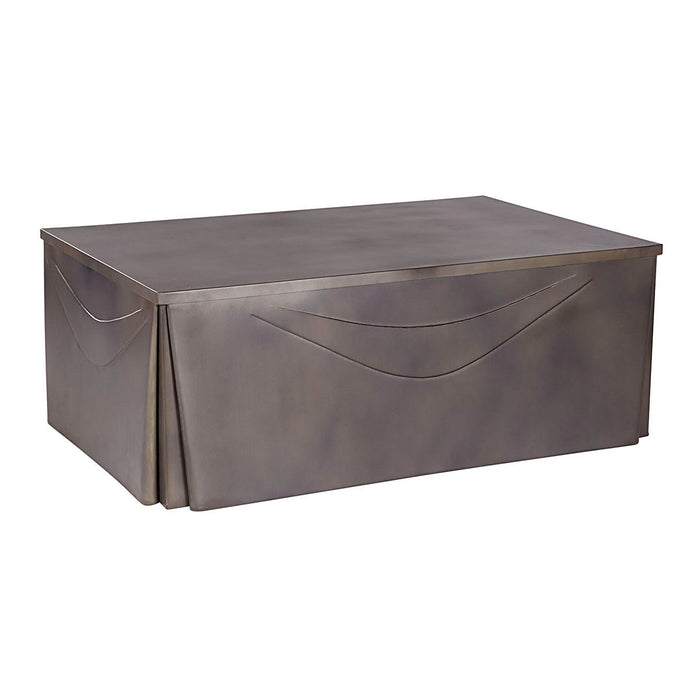 Metal Skirted Coffee Table