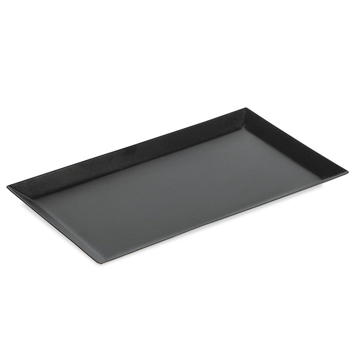 Rectangle Large Tray Matte Black Finish