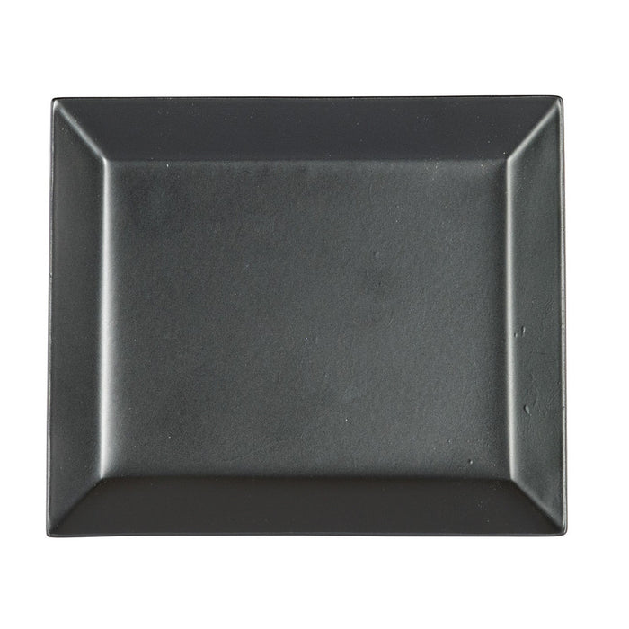 Rectangle Medium Tray Matte Black Finish