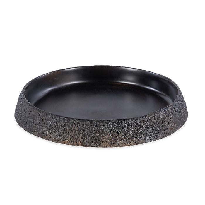 Hammered Metal Platter