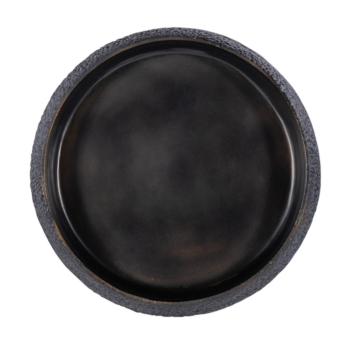 Hammered Metal Platter