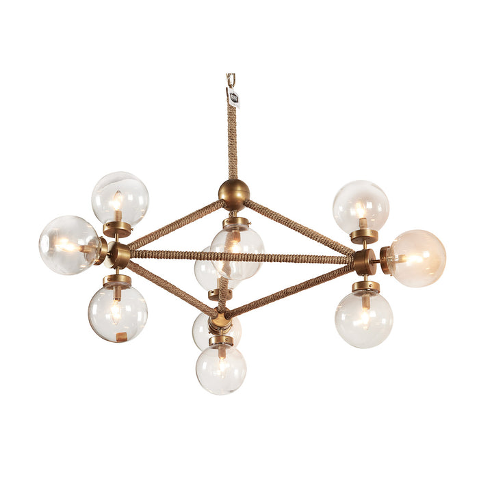 Rope Globe Chandelier