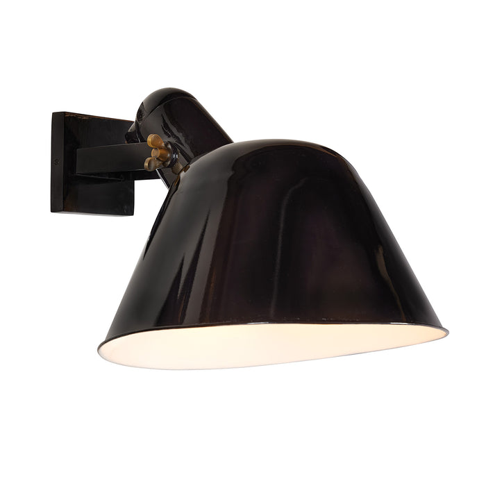 Gas Station Sconce Black