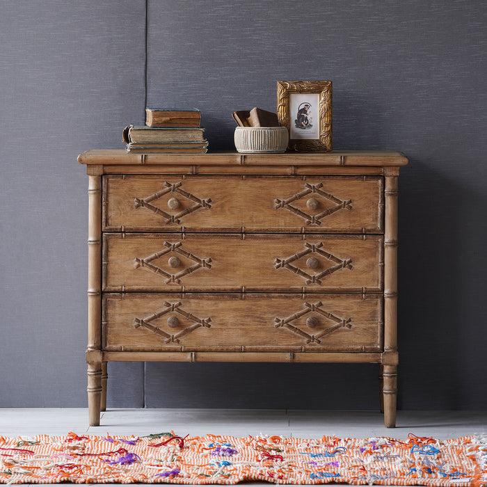 bamboo dresser Currant Bedroom Dresser in Caramelized by Greenington