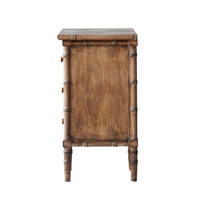 Faux Bamboo Dresser