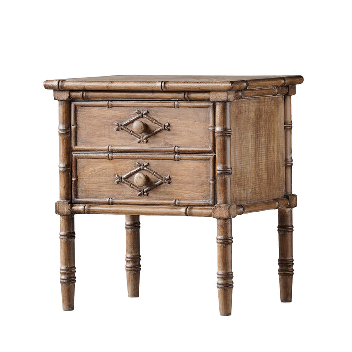 Faux Bamboo Night Stand