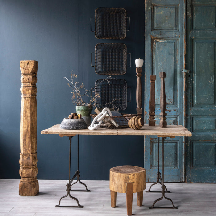 Vintage Saw Horse Table