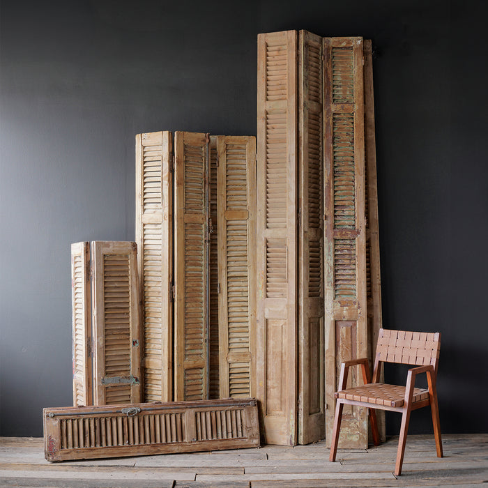 Narrow Shutters Small, S/4