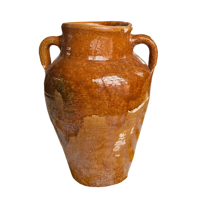 Full Glazed Olive Jar, Mixed