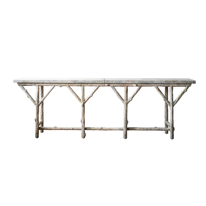 Faux Bois Console, Long