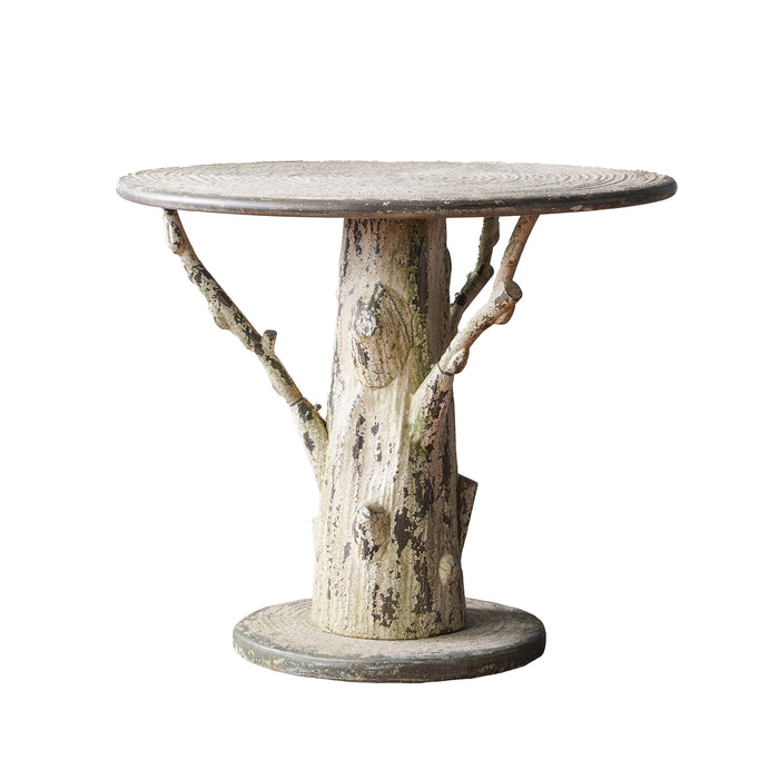 Faux Bois Cafe Table