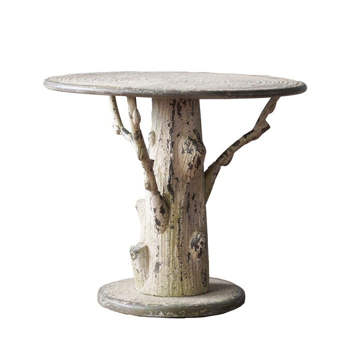 Faux Bois Cafe Table