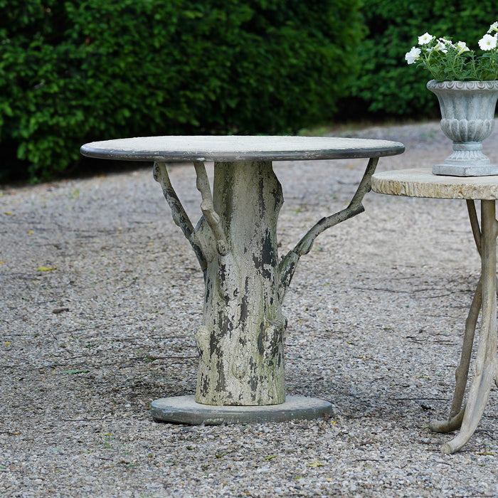 Faux Bois Cafe Table