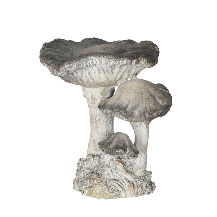 Concrete 3 Cap Mushroom Specimen