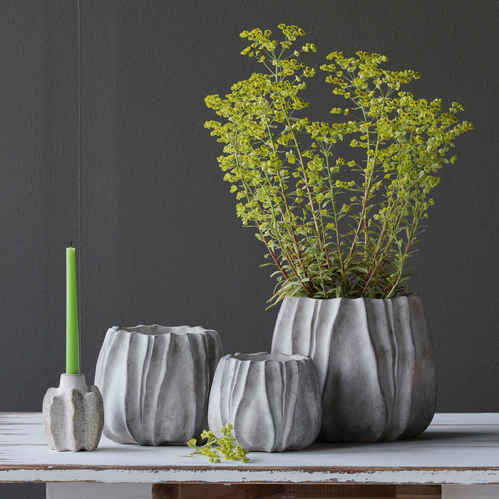 Concrete Lucid Planter, Wide