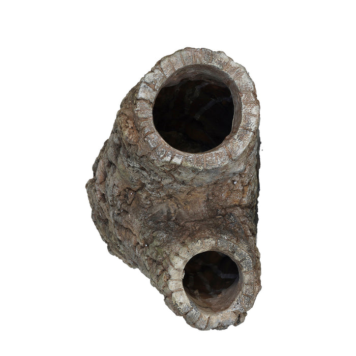 Concrete Faux Bois Vase