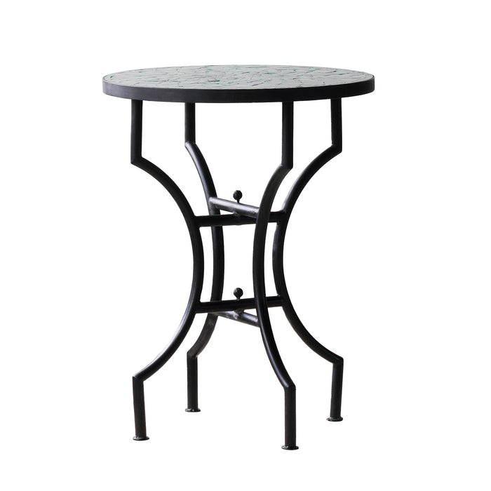 Zellige Tamegroute Tile Bistro Table
