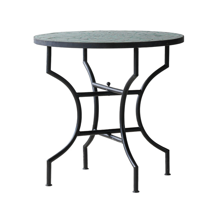 Zellige Tamegroute Tile Bistro Table