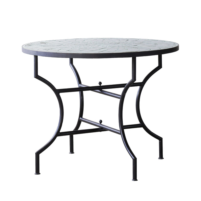 Zellige Tamegroute Tile Bistro Table