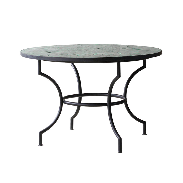 Zellige Tamegroute Tile Bistro Table