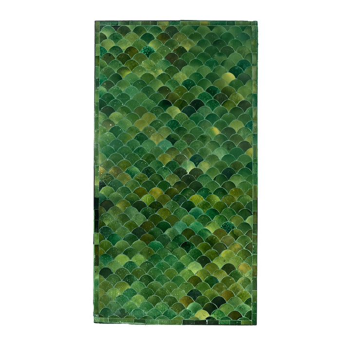 Zellige Tamegroute Tile Coffee Table