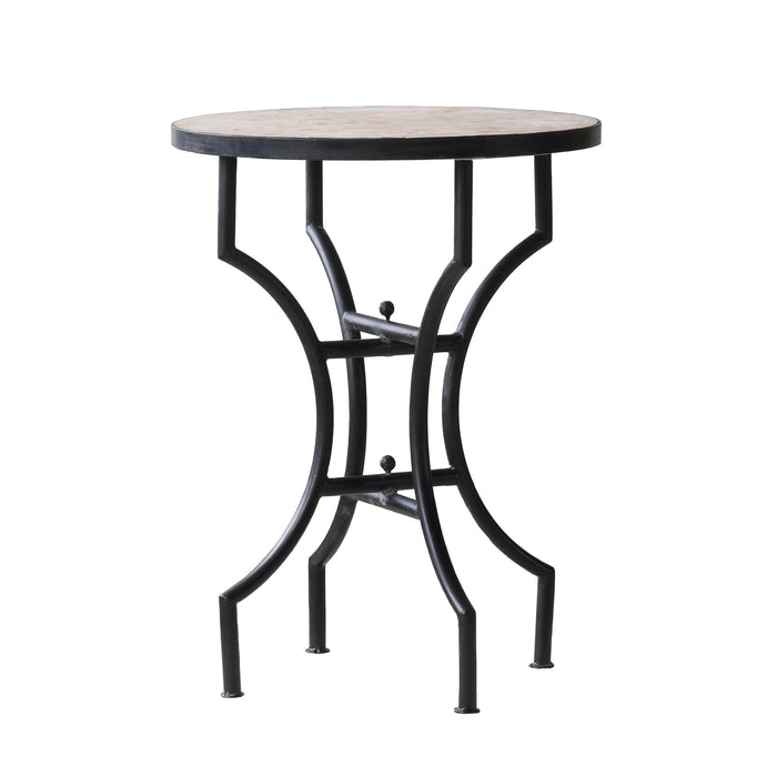 Zellige Unglazed Tile Bistro Table