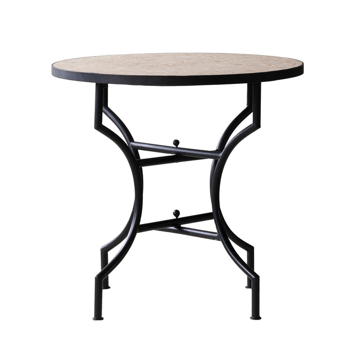 Zellige Unglazed Tile Bistro Table