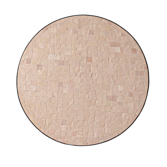 Zellige Unglazed Tile Bistro Table