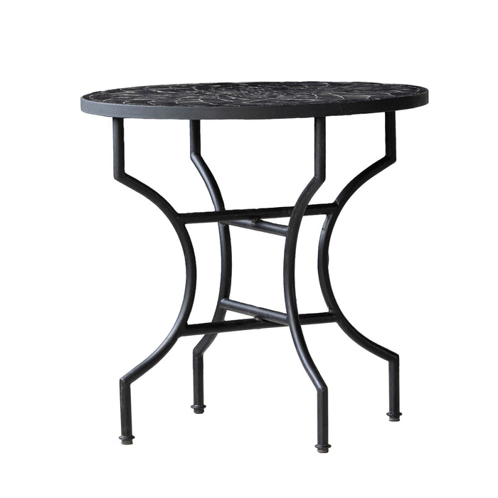 Zellige Midnight Sky Tile Bistro Table