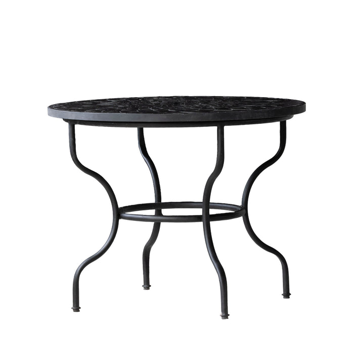 Zellige Midnight Sky Tile Bistro Table
