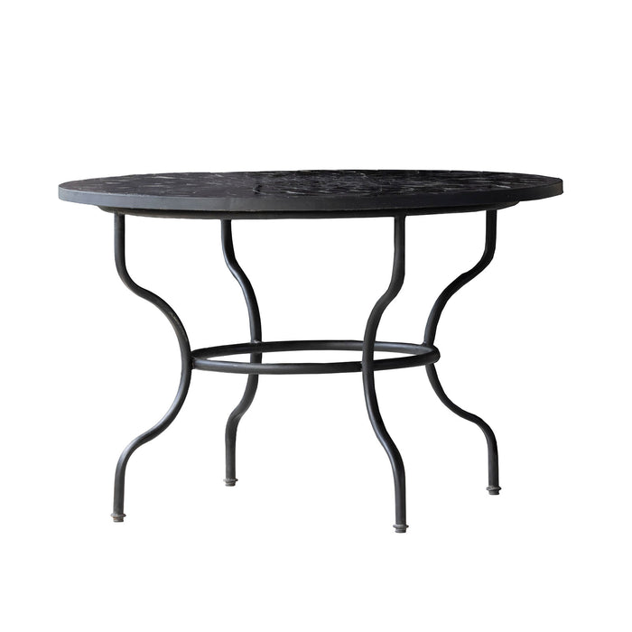 Zellige Midnight Sky Tile Bistro Table