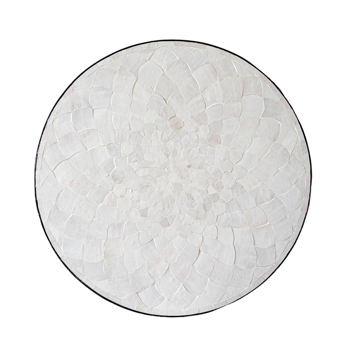 Zellige Vanilla Tile Bistro Table