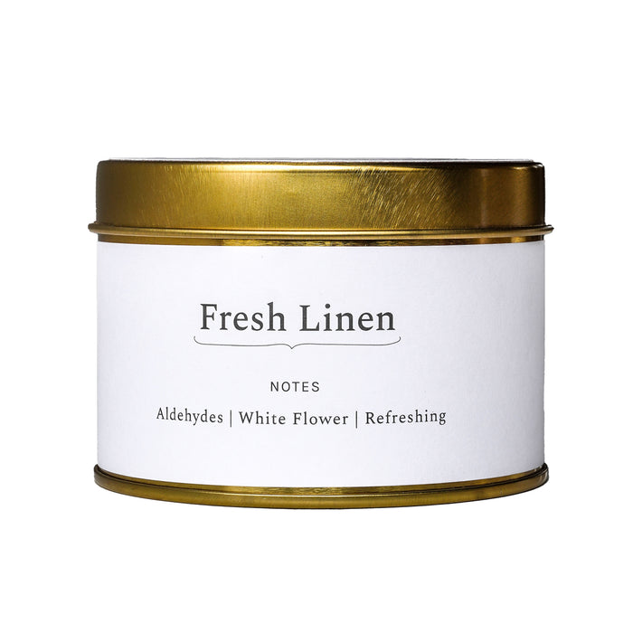 Fresh Linen Travel Tin