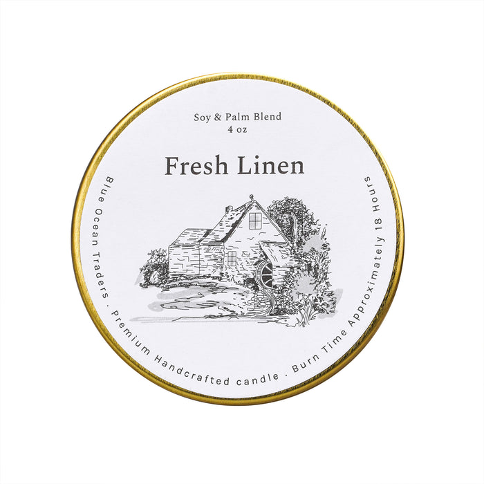 Fresh Linen Travel Tin