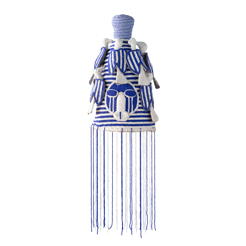 Yoruba Beaded Crown, Multi-color — Blue Ocean Traders