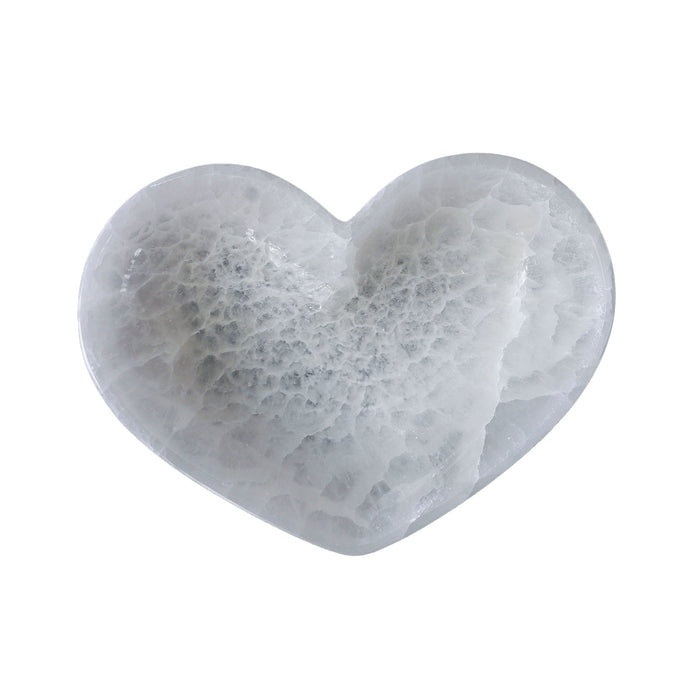 Selenite Heart Bowl