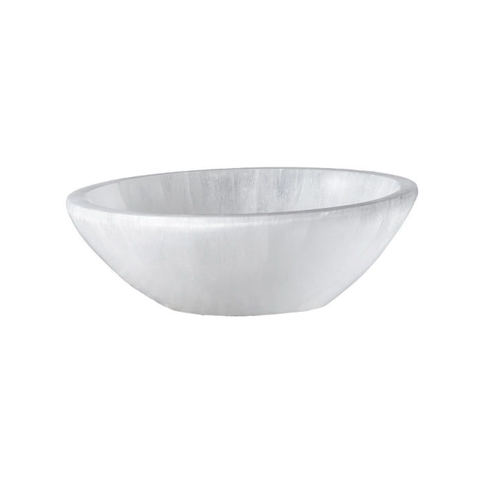 Selenite Round Bowl