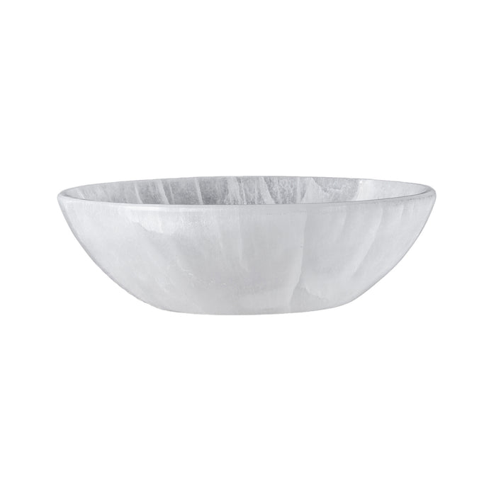 Selenite Round Bowl