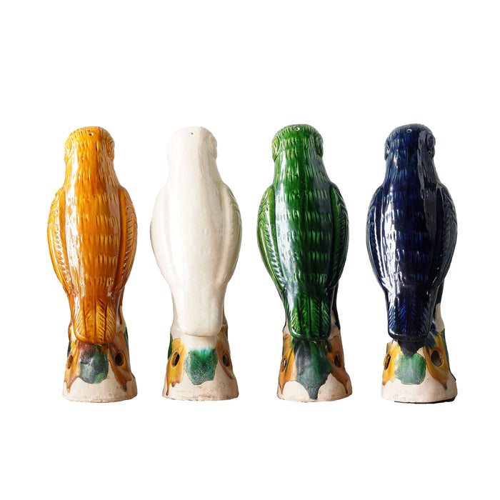Jingdezhen Hand-Painted Porcelain Bird, S/4