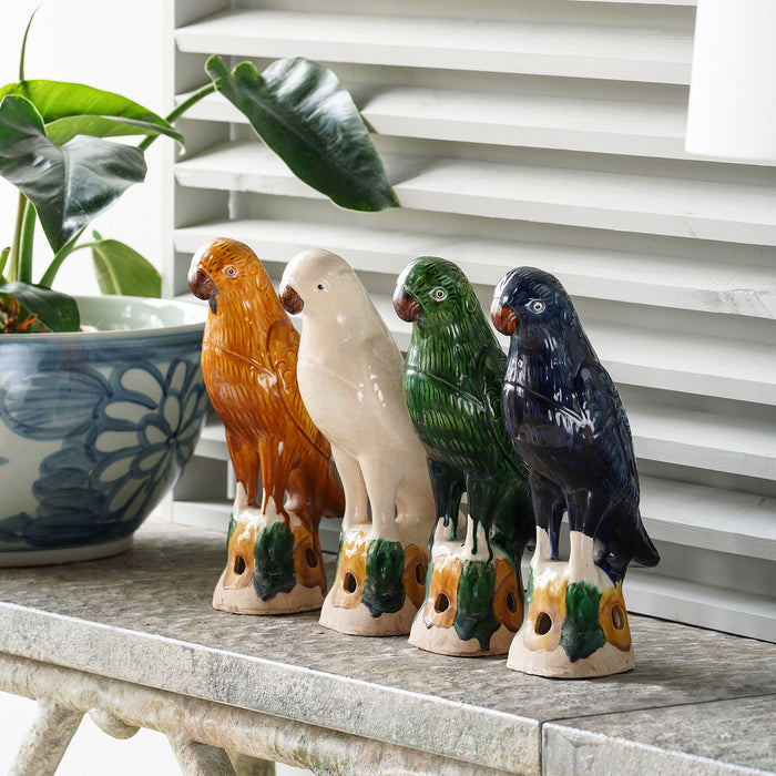 Jingdezhen Hand-Painted Porcelain Bird, S/4