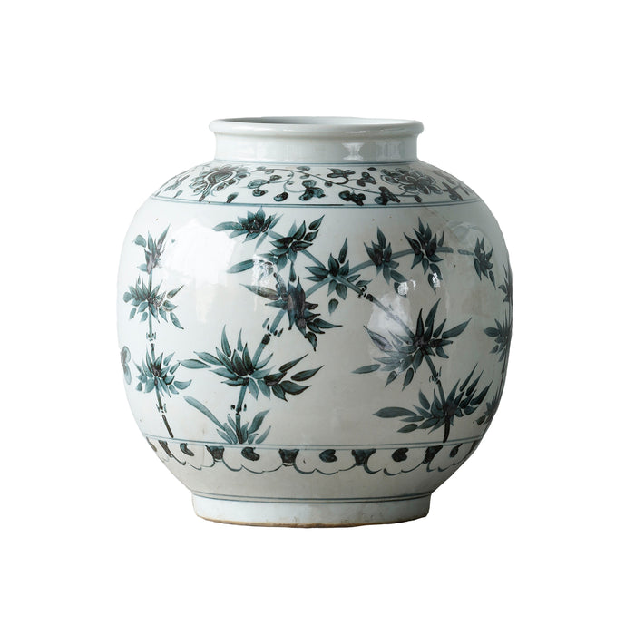 Jingdezhen Hand-Painted Storage Pot with Sunflower