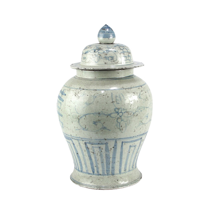 Jingdezhen Hand-Painted Temple Jar With Double Happy