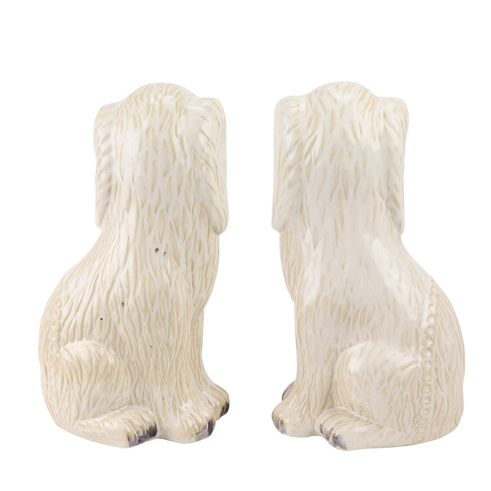 Ceramic Dog, Pair